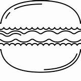 Macaron Coloring Page Printable For Free Download sketch template
