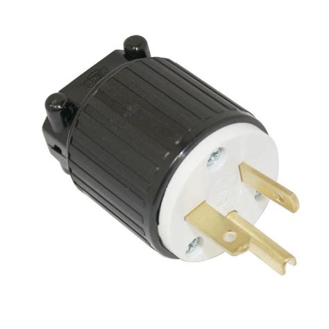 220 - 250 Volt Straight Sideways Electric Plug 3 Wire, 20 Amps, 250V, NEMA 6-20P | eBay