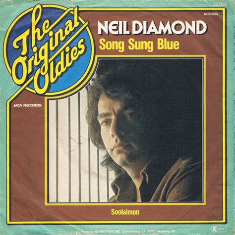 Neil Diamond - Song Sung Blue (Vinyl) | Discogs