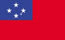 2x3' Western Samoa Nylon Flag