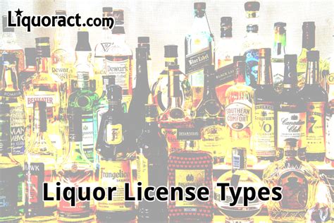 Different liquor license types? Which one should I apply for. – Liquoract.com