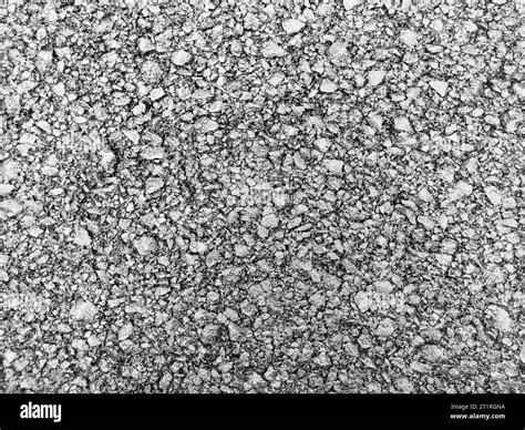 Asphalt road background, close view. Highway pavement texture macro view. Sand and stones Stock ...