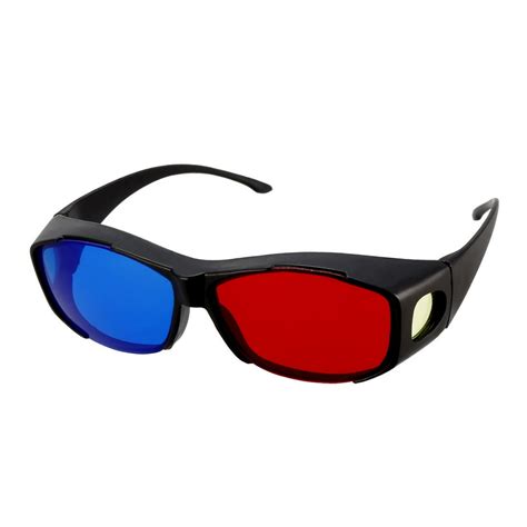 Red-Blue 3D Glasses 3D Visoin Glass for Red - Blue Format Movie / Picture Anaglyph Photos ...