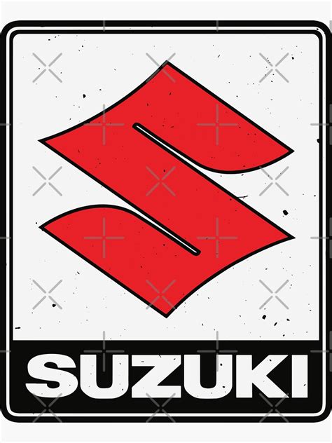 "Suzuki motorcycles vintage 70's logo" Sticker for Sale by ...