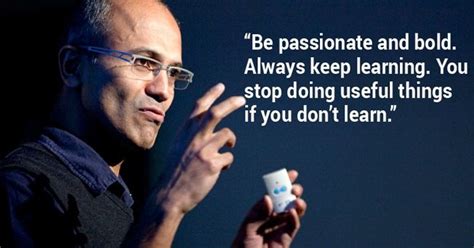 11 inspiring quotes by Satya Nadella