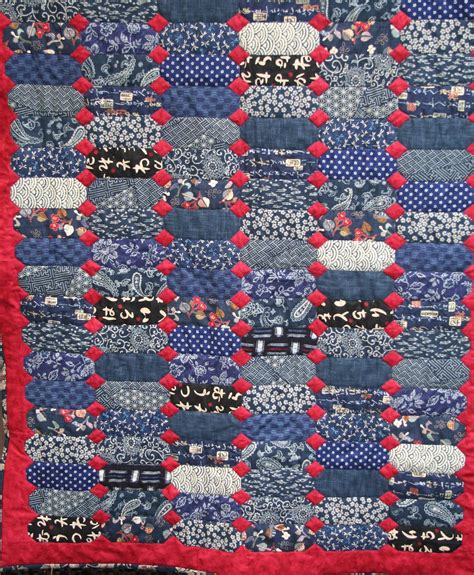 Mostly Japanese Indigo fabric quilt....all hand made. | Japanese quilts, Indigo quilt ...