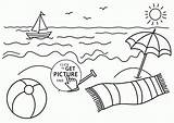 beach coloring pages Free Printable For Kids And  sketch template