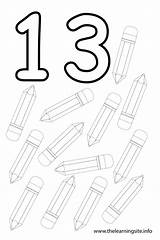15 Best Images Of Math Worksheets Number 13  Coloring sketch template
