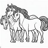 Horse Coloring Page – Color My Pages sketch template