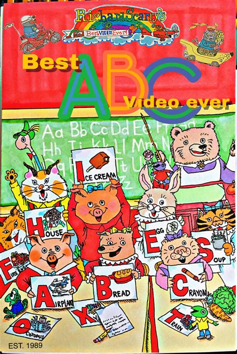 Richard Scarry's Best ABC video ever by wilduda on DeviantArt