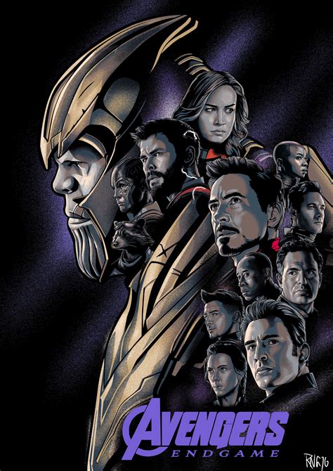 Avengers Endgame Fan Art Collection | Avengers poster, Mundo marvel ...