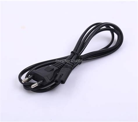 1pc Power Cord Cable EU 2 Prong Laptop AC Adapter Lead 2 Pin Top Sale 1 ...