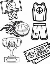 Free Basketball Coloring Pages  AllFreePaperCraftscom sketch template