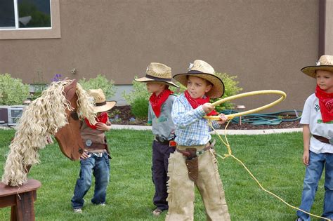 Rodeo Party, Cowboy Party Games, Rodeo Birthday Parties, Cowboy Theme Party, Western Birthday ...
