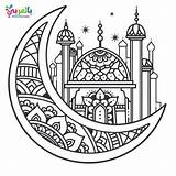 Islamic Coloring Pages sketch template