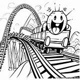 Amusement Park Coloring Pages  Free & Printable sketch template