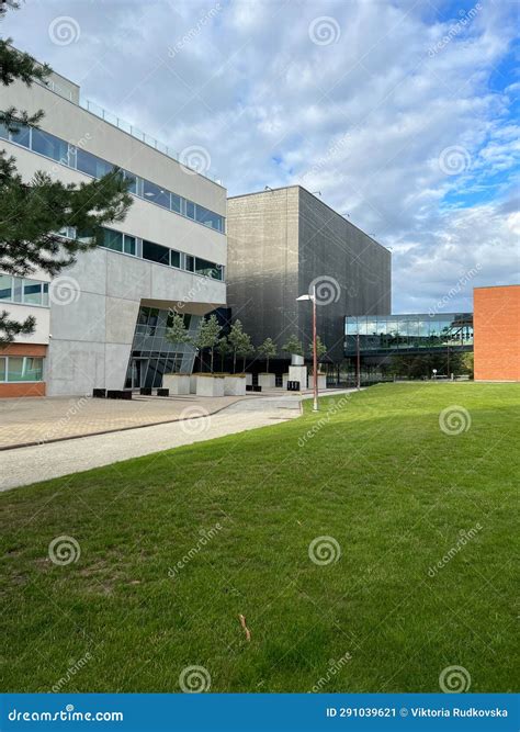 Campus of Tallinn Technical University (TalTech) in the Sun Stock Image - Image of civic, area ...