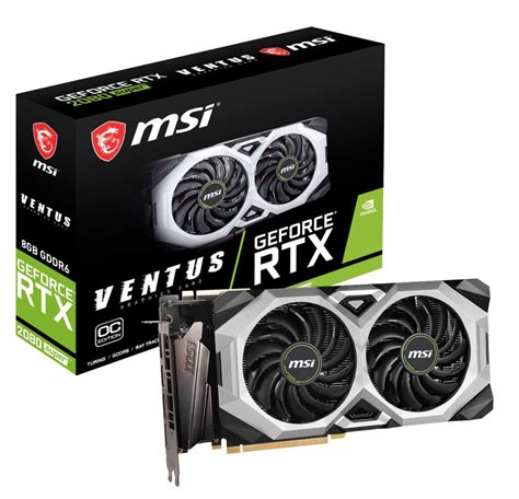 Card màn hình MSI GeForce RTX 2080 Super VENTUS XS OC 8GB GDDR6 – FullBox - Chuyên hàng hitech