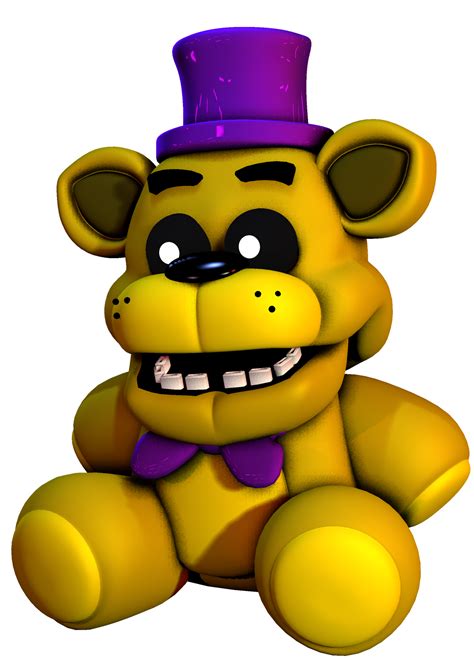 (FNaFSL/SFM) Fredbear Plush by Zoinkeesuwu on DeviantArt