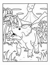 Triceratops Coloring Pages  Free Printable Dinosaur Coloring Sheets sketch template