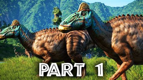 Jurassic World Evolution Gameplay Walkthrough Part 1 (Full Game) - YouTube