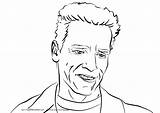 Terminator Coloring Pages sketch template