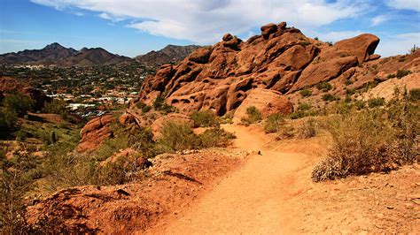 Echo Canyon Trail up Camelback Photograph by Daniel Woodrum