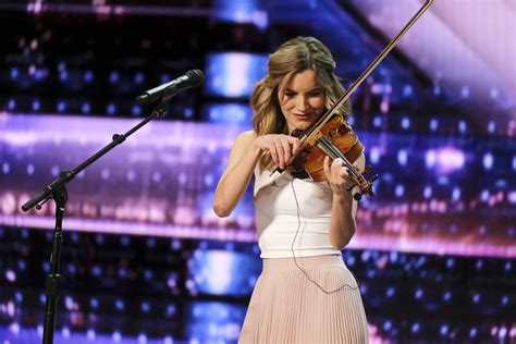 America's Got Talent: Gabriella LaBerge Sings AND Plays Violin (Video)