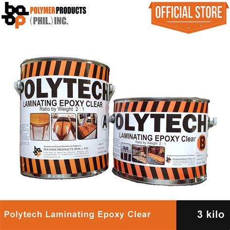 Polytech Laminating Epoxy Clear 3kg | Lazada PH