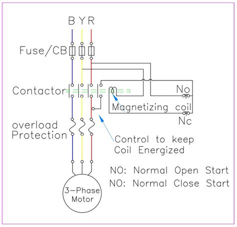 Dol Control Circuit Diagram With Timer