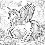 Unicorn Coloring Pages 25  Gem sketch template