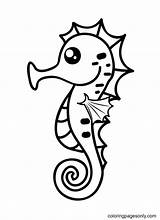 60 coloriages Dhippocampes  ColoringPagesOnlycom sketch template