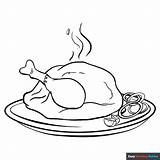 Chicken Turkey Coloring Pages sketch template