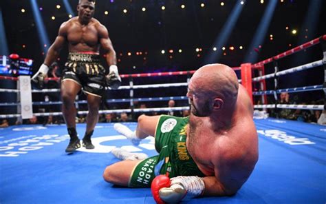 Tyson Fury vs. Francis Ngannou highlights: Shocking knockdown and other ...