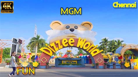 MGM DIZZEE WORLD CHENNAI | FULL FUN 2022 | 4K - YouTube