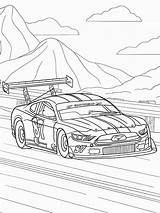 Speed Into 20  Race Car Coloring Pages 🎨🏎️ Coloringpagesforkidsnet sketch template