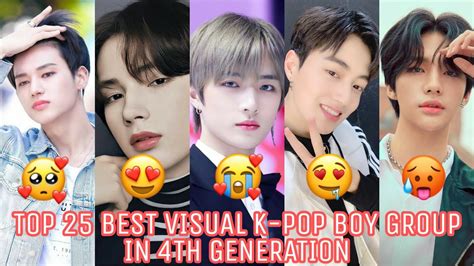 TOP 25 BEST VISUAL K-POP BOY GROUP IN 4TH GENERATION - YouTube