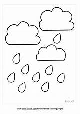 Preschool Raining Coloring Page  Kidadl sketch template
