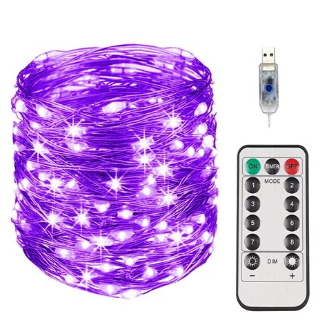 USB LED Christmas Tree Fairy String Party Lights Xmas Waterproof ...