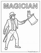 23 Magic Coloring Pages Free PDF Printables sketch template