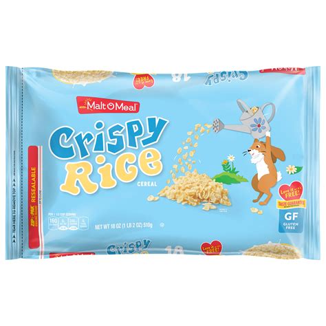 Malt-O-Meal® Crispy Rice Cereal 18 oz. ZIP-PAK - Walmart.com