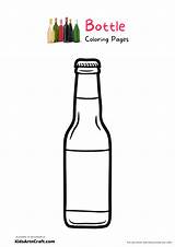 Bottle Coloring Pages For Kids – Free Printable  Art & Craft sketch template