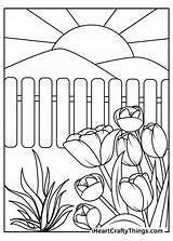 Garden Coloring Pages  coloring sketch template
