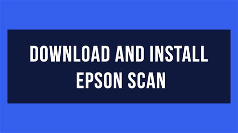 Epson scan 2 utility download - bastaanime