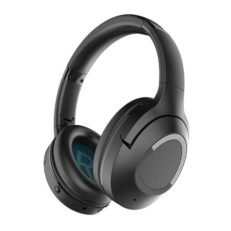 Active Noise Cancelling Headphones, iDeaPlay Wireless Over Ear Headphones with Microphone Stereo ...