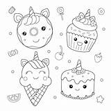 Printable Cute Dessert Coloring Pages At Webfaithblog Blog sketch template