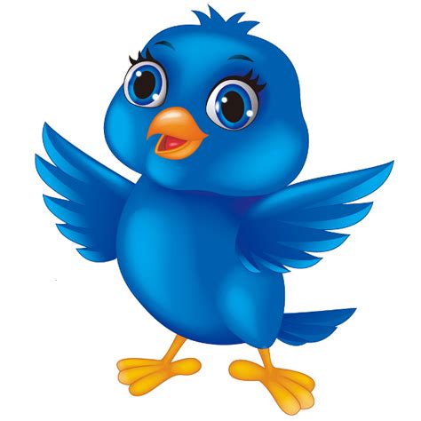 Bird Cartoon Clip art - blue bird png download - 600*600 - Free Transparent Bird png Download ...