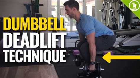 Dumbbell Deadlift Technique – Perfect Form Video Tutorial Guide - YouTube