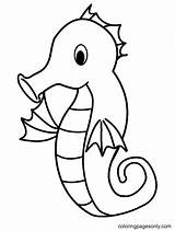 50  Seahorse Coloring Pages Free Printable PDF & Online sketch template