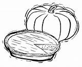 Pumpkin Pie Printable Coloring Pages sketch template